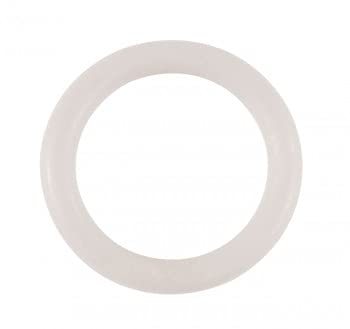 PFIFF Anillo de Repuesto de Goma F. Seguridad estribos, Color Blanco