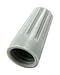 Closed End Splice, 22 AWG, 16 AWG, Grey
