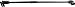 APDTY 52007017 Intermediate Lower Steering Shaft Assembly 87-95 Jeep Wrangler