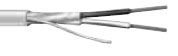 CAROL CABLE E2032S.18.10 Shielded MULTICONDUCTOR Cable, 2 Conductor, 18AWG, 500FT, 300V
