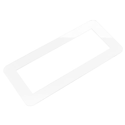 Placa triple para interruptor de metacrilato transparente y protector impermeable 2
