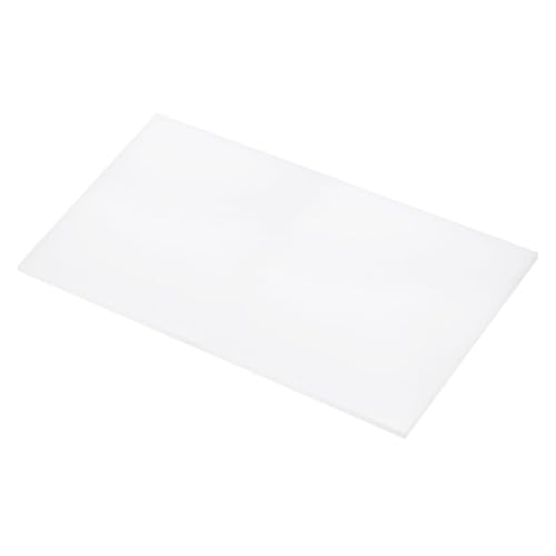 Image of 24 x 48 Inch UHMW Polyethylene Sheets, 1 /2 Inch Thick Ultra High Molecular Weight White Plastic Sheet [for Home, Industrial]