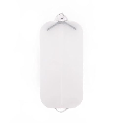 Suit Bags with Zipper, Non Woven Garment Bag, with Handle for Carrying, Suitable for Business Activities, Moving, Travel(White,60x120cm/24x47in)