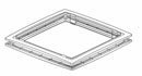 Vortice Inset Quadro Micro Ceiling Kit - 22491