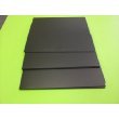 Black Polystyrene 12" X 12" X .030" Plastic Sheet Styrene Pack of 4