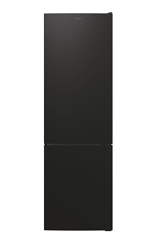 CANDY CCT3L517EB Réfrigérateur Combi, 55 cm, hauteur 1,77 m, 260 l, Low Frost, fonction Supercool, tiroir à légumes, commande électronique interne, LED,...