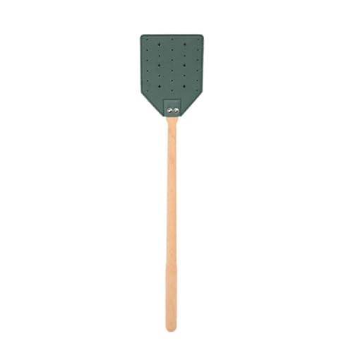 Heavy Duty Leather Fly Swatters Fly Swatters Leather Long Handle Swatters With Wood Handle For Indoor Outdoor Use