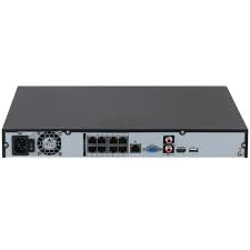 NVR DAHUA IP 8 CANALI 4K 12MP - PoE - 114MBPS - Versione S3 - NVR4208-8P-4KS3