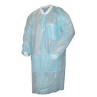 CYPRESS MEDICAL PRODUCTS 34-190 Non-woven Lab Coats, XXL, Blue - 30 Case