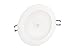 Produktbild HUBER Downlight [11W 1200lm] mit PIR Bewegungsmelder 360° I Unterputz Bewegungsmelder, Einbaustrahler mit Bewegungsmelder