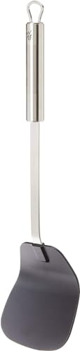 WMF Profi Plus Wok Wender Kunststoff 36,2 cm, Wok Pfannenwender, Cromargan Edelstahl teilmattiert, Kunststoffvorderteil, spülmaschinengeeignet, hitzebeständig