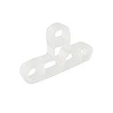 Tile/Brick leveling System Paver Spacer 3/8 inch Tile Leveling Clips Transparent Spacer Grout Line Spacer Thin Wall Spacer Bathroom Spacer 10.0mm Brick Tool Clips (Transparent)