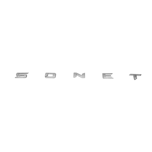 Image of Sonet Self Adhesive | Metal Sticker Logo Badge 3D Emblem Car Sticker