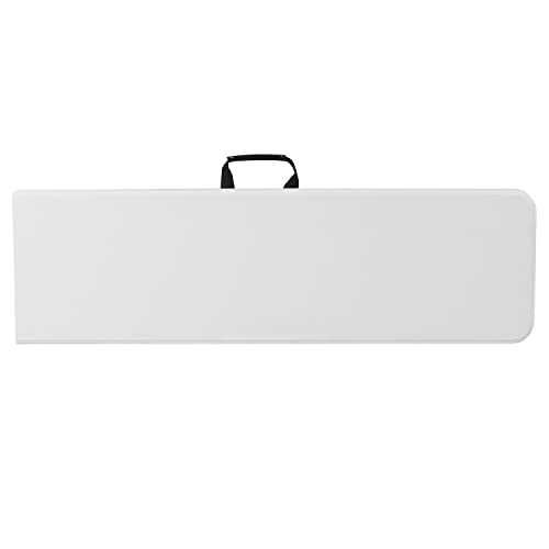 Flash Furniture 10.25''W X 71''L Bi-Fold Granite White Plastic Bench With Carrying Handle #TOP6