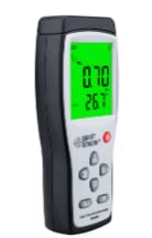 Barómetro comprobador de termoanemómetro Digital AR866A