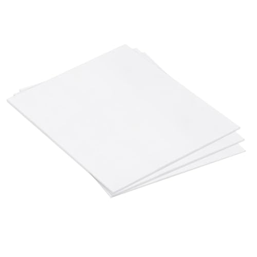 Image of Expanded PVC Plastic Sheet 7 /64 inch Thick, 11 inchx14 inch Lightweight Rigid Foam Sheet, [for Crafts Signage Displays Digital Screen Printing] - White / 3 Pcs