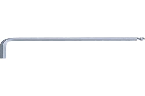 KS Tools 151.2107 Llave Allen con cabeza de bola, larga, 7 mm