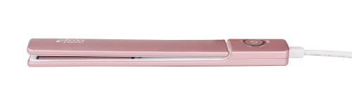 Plancha de pelo Aria Beauty Slim diseño versátil rosa miniatura 2