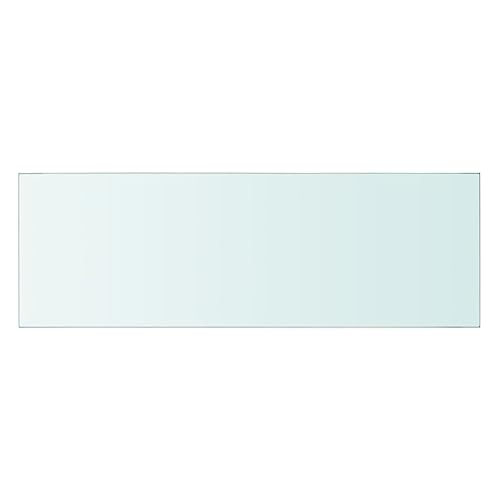 Estantería panel cristal transparente de pared balda rectangular de vidrio 60x20 3