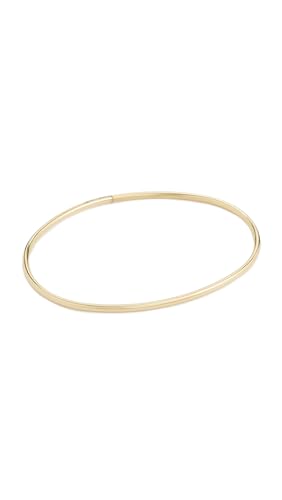 JENNY BIRD Womens Dane Anklet High Polish Gold Medium