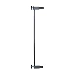 Safety 1st Easy Close Metal 7cm Baby Safety Gate Extension, No Drilling or Screws Required, Easy to Install Baby Stair Gate Pressure Fit Extension, Black