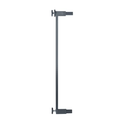 Safety 1st Easy Close Metal Rozszerzenie Bramki 7cm, bez Wiercenia, Łatwa Instalacja Rozszerzenia Bramki Schodowej, Rozszerzenie do Bramka Zabezpieczającej Montowanej na Wcisk, Kolor Czarny
