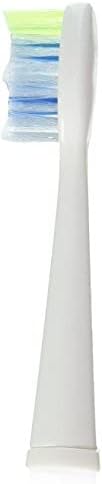 Replacement Heads for DR JIM ELLIS Electric Toothbrush (White (2 Pack))