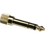 pearstone 1/4" stereo phone screw-on adapter