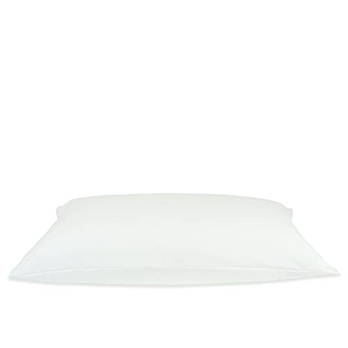 BC BARE COTTON Luxury Hotel Bedding Quality Collection, Ultra Soft dust Proof Plain Pillow Protector | Pillow Cover with Zipper, Soft & Comfortable for Hair and Skin, King Size, 2 Pack Set