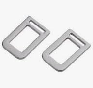 RASHIYA 2-Pack Adjustable Pet Seat Belt Clips – Durable Metal Car Harness Connectors for Dogs & Cats, Universal Fit for Vehicle Seat Belts, Enhanced Safety & Security-image-5