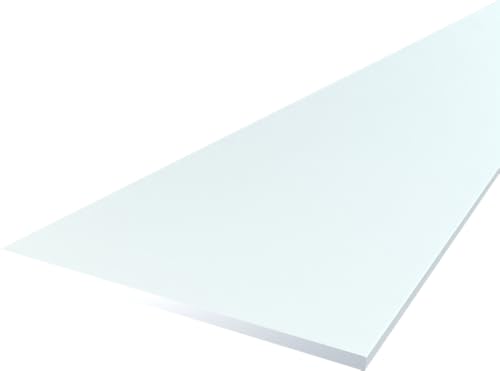 Profilé plat 60x2 mm aluminium blanc RAL 9010 mat 2500 mm