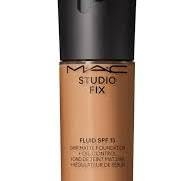 MAC Studio Fix Fluid SPF15 24HR Matte Foundation + Oil Control No.NC45.5 (30 ml), 30 ml (Pack of 1)