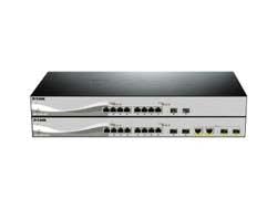 Image of D-Link Systems 12-Port 10GBASE-T Web Smart Switch & 2 SFP+ Ports & 2 10GBASE-T /SFP+ Combo Ports (DXS-1210-12TC)