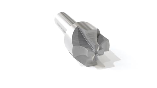 Image of Accusize Industrial Tools Hss Corner Roudning End Mill, 3 /16'' Radius, 1 /2'' Shank Dia, 7 /8'' Largest Dia, 3'' Oal, 1011-0312 | H.S.S. Corner Rounding End Mill, 1 /2 inch Shank, 7 /8 inch Largest Dia, 3 inch Overall Length