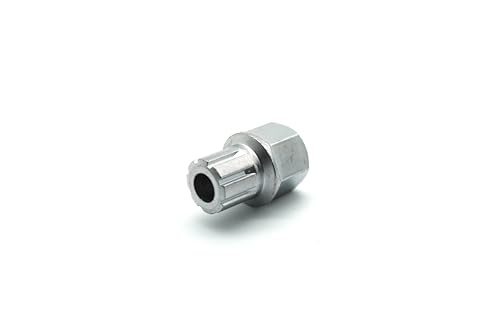 Image of TEMO 53 /8Pt Wheel Lock Lugnut Anti-Theft Lug Nut Screw Removal Key Socket S3057 for Vw Audi