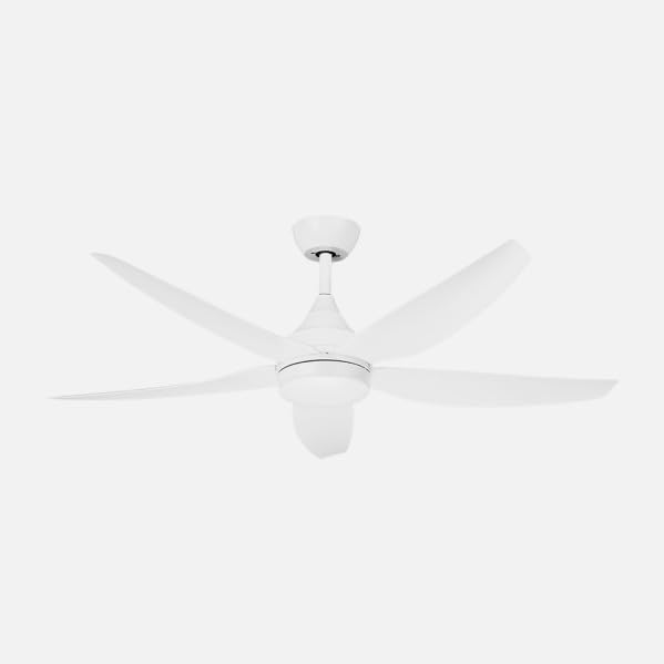 ABRILA Ventilador Dc Elda 18w Blanco 5aspas 6vel.144d, wentylator