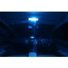 1 Pack SMD 5050 12 LED Car Interior Blue Light Bulb (Come with 3 Universal Adapters)