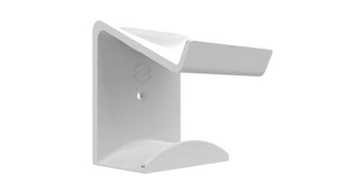 Suporte De Parede P/ 1 Controle Xbox One, Ps4, Ps3 E Headset (Branco)