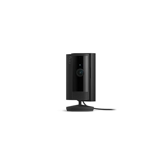 Ring Indoor Cam (newest model) — Home or business security in 1080p HD video, Black
