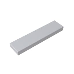 Gobricks 2431 Foundation Plate Tile 1x4 with Groove 50 Pieces GDS-563 Compatible with Lego Building Blocks Color:gray white — image 1