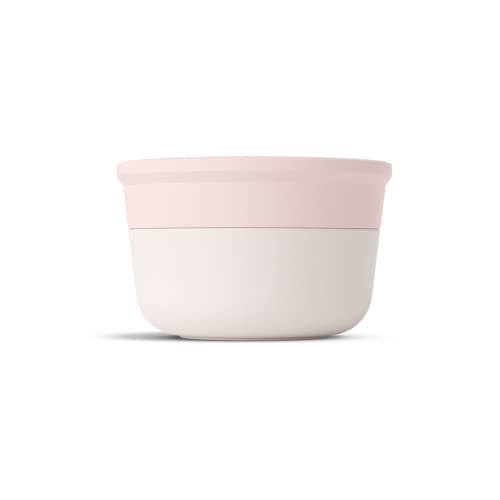 monbento - Lunch Box Sauce Container MB Temple M Natural - Tiny Leak-Proof Container - Reusable - For Work Lunch Packing - Suitable for Bento Box MB Original & MB Square - Pink