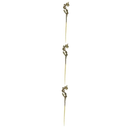 Pince à bronze antique Ipetboom pour faire tenir un chignon lourd sans douleur