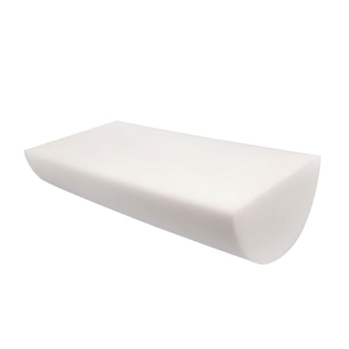 UTHCLO 半柱形フットレスト足枕 医療用フォーム製 洗濯可能カバー付 人間工学設計 脚底マッサージクリップマット オフィス 自宅 学校用