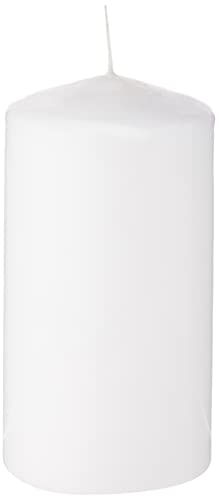 Spaas Scented Cylinder Pillar Candle 80/150 mm, ± 65 Hours, Spiritual Jasmine