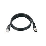 Cable Ethernet Moxa Cat-5E UTP 1 m M12 a RJ45 miniatura 1