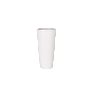 Artevasi bloempot, wit, 80 cm