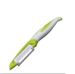 Pelador de Verduras, Pelador de pepinos, Verduras y Frutas, Cuchillo Acero Inoxidable, rallador Col, Cortador Patatas for Ensalada, Accesorios Cocina, Herramientas, Boca Ancha, Hoja cerámica