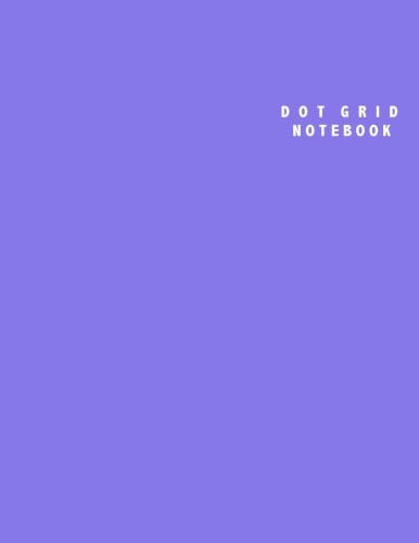 Dot Grid Notebook: Large (8.5 x 11 inches) - 100 Dotted Pages || Purple Dotted Notebook/Journal image 4