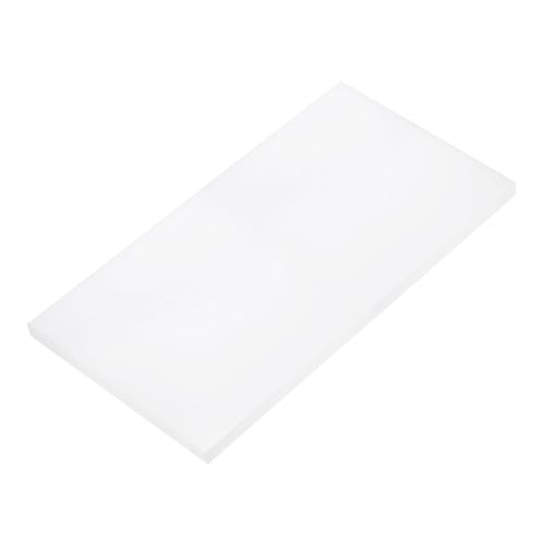 Image of DMiotech 24 x 48 x 1 Inch Plastic UHMW Sheets, Ultra High Molecular Weight Polyethylene, Opaque White Polyethylene Board for Automotive, Chemical, Manufacturing, DIY Home Kitchen