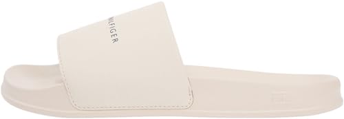 Image of Tommy Hilfiger Men's Core Pool Slide FM0FM05799 Slides, BEIGE (Classic Beige), 8